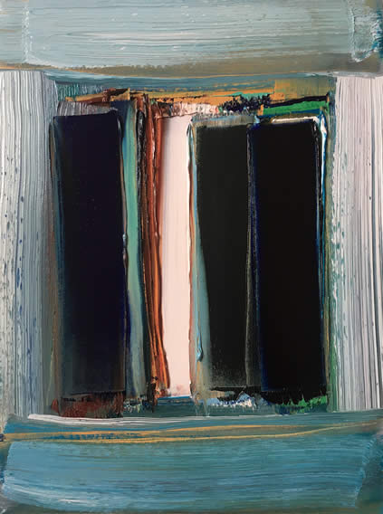 Gillian Lever, Solitude, 2023, oil on canvas, 41 x 30 cm