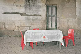 Graeme Williams, Objects of Reminiscence Series: Canhavano School welcomes a guest, Chibuto district, Mozambique, 2010, paper size: 66 x 91.4 cm, image size: 54 x 80.4 cm, edition of 5