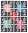 Jack Milroy, Jack Milroy, Procession, 1975, torn and reconstructed stamps, 9.6 x 8 cm