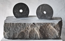 Jake Harvey, Click Mill 2, 2012, basalt, 25 x 45 x 32 cm