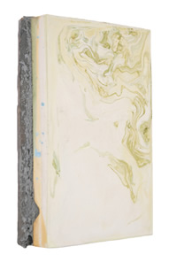 Jean-Philippe Dordolo, Wahrsagerei und Pistazien Rouch, 2013, mdf, polyurethane, plaster, pigments, 30 x 21 x 6 cm