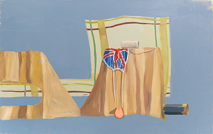 Jill Mason, Team GB, 2012, oil on canvas, 120 x 190 cm