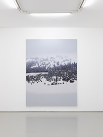 Rebecca Partridge, Los Gasquez Fog, 2012, oil on canvas, 185 x 155 cm